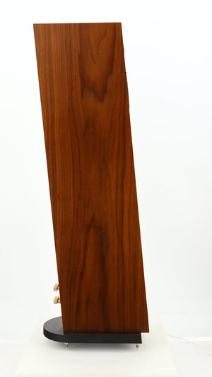 Left side view of a used PMC Twenty 23 Floorstanding Speaker in a walnut finish