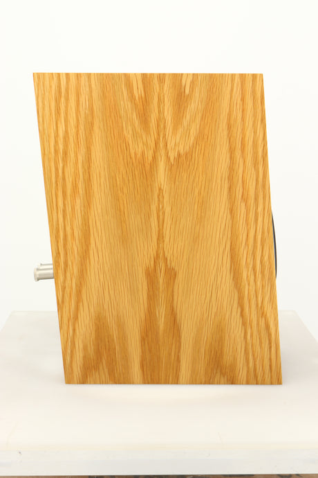 Side view of a used PMC Twenty5 21 Standmount Speaker in Oak finish 