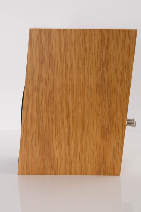 Side view of a used PMC Twenty5 21 Standmount Speaker in Oak