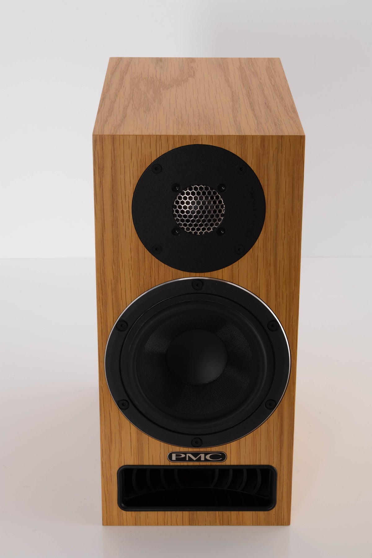Top view of a used PMC Twenty5 21 Standmount Speaker in Oak