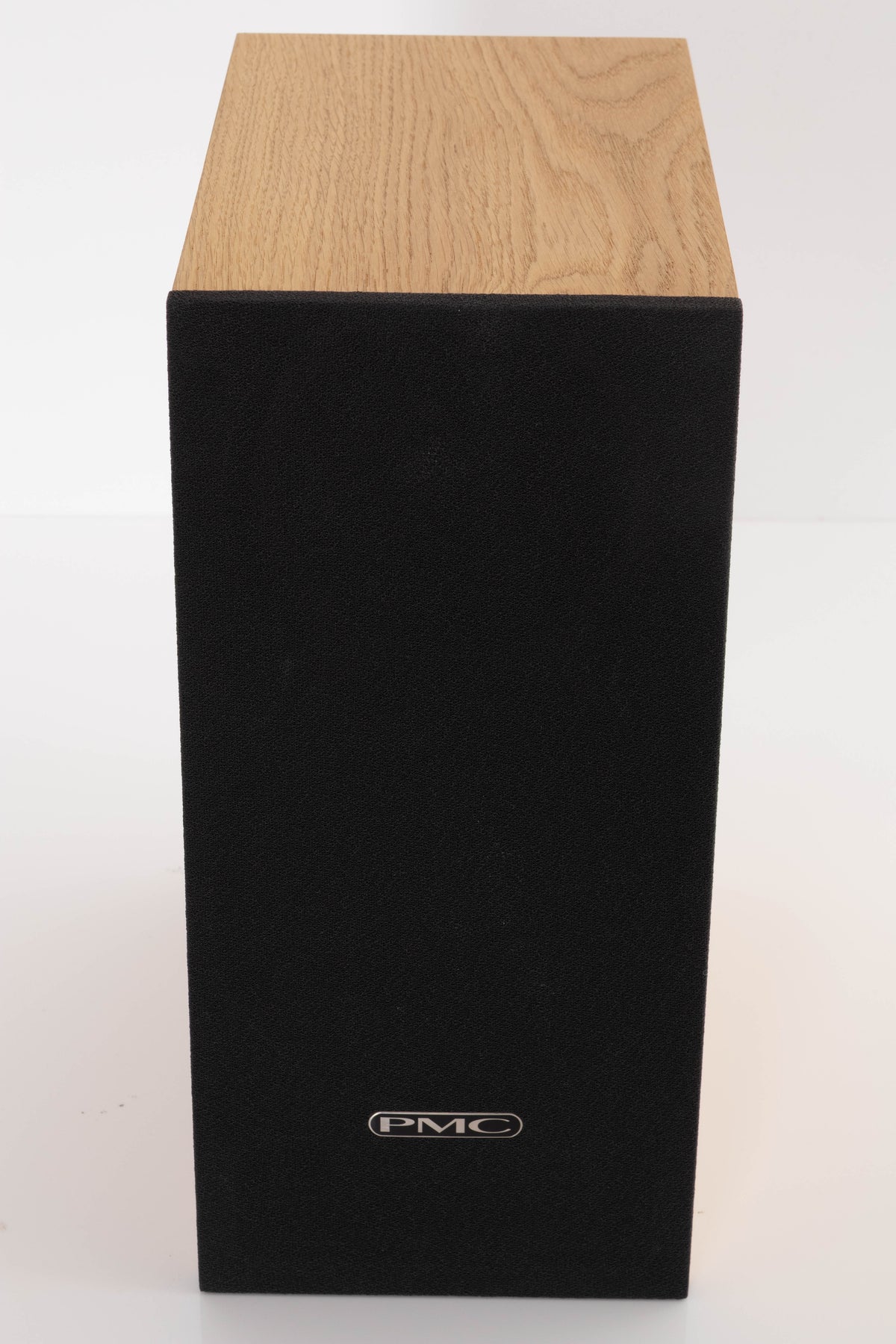 Top view of a used PMC Twenty5 21i Standmount Speakers in Oak finish