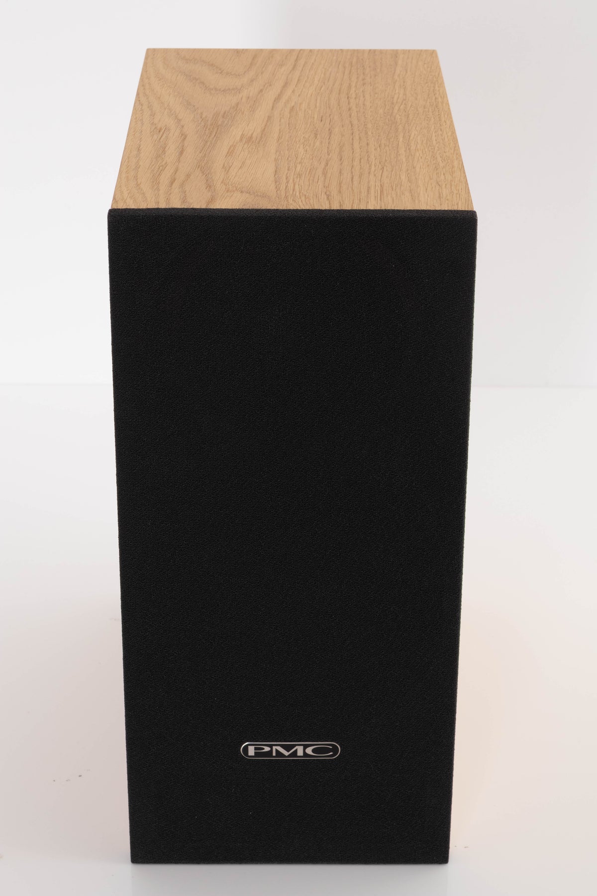 Top view of a used PMC Twenty5 21i Standmount Speakers in Oak finish