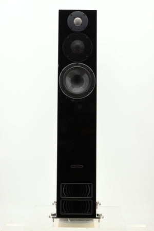 Front view of a used PMC Twenty5 26i Floorstanding Speaker in Diamond Black finish