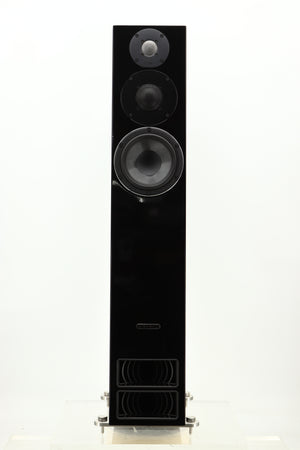 Front view of a used PMC Twenty5 26i Floorstanding Speaker in Diamond Black finish
