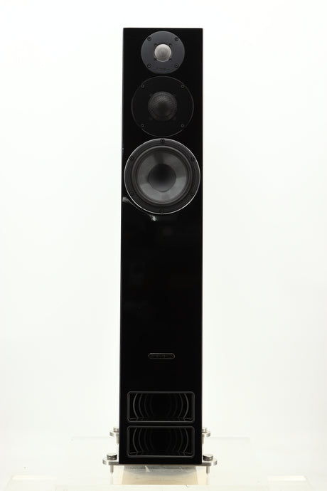 Front view of a used PMC Twenty5 26i Floorstanding Speaker in Diamond Black finish