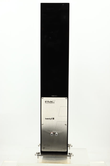 Rear view of a used PMC Twenty5 26i Floorstanding Speaker in Diamond Black finish