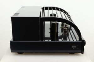 Side view of a used PrimaLuna Prologue Premium Pre Amplifier in Black finish