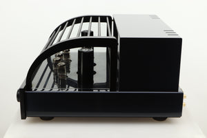 Side view of a used PrimaLuna Prologue Premium Pre Amplifier in Black finish