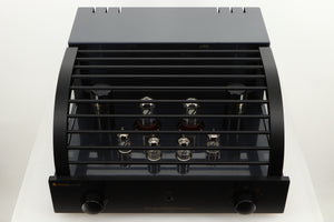 Top view of a used PrimaLuna Prologue Premium Pre Amplifier in Black finish