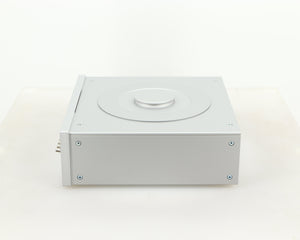 Right side view of a used Pro-Ject CD Box RS CD Transport in a silver finish
