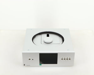 Top of a used Pro-Ject CD Box RS CD Transport in a silver finish