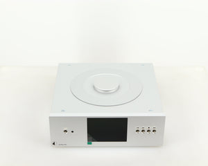 Top of a used Pro-Ject CD Box RS CD Transport in a silver finish