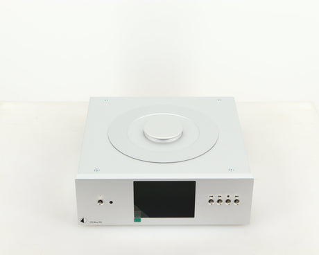 Top of a used Pro-Ject CD Box RS CD Transport in a silver finish