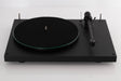 Front view of a used Pro-ject P2 Turntable / Goldring 2 Cartridge in a Black finish