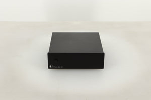 Front view of a used Pro-Ject Phonobox S2 Phonostage in Black finish