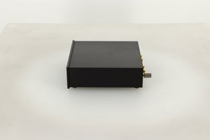 Side view of a used Pro-Ject Phonobox S2 Phonostage in Black finish