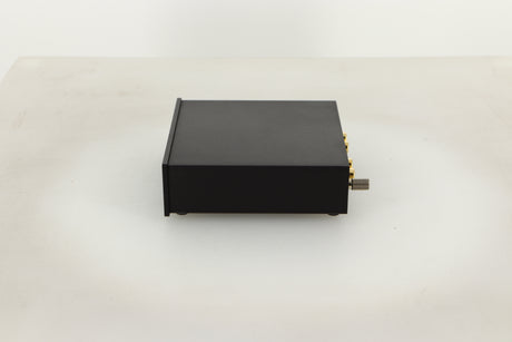 Side view of a used Pro-Ject Phonobox S2 Phonostage in Black finish