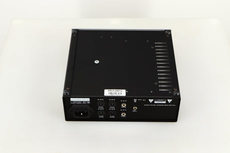 Bottom view of a used Pro-Ject Power Box DS Sources Power Supply in Silver finish