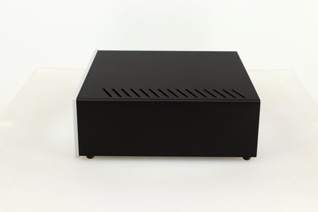 Side view of a used Pro-Ject Power Box DS Sources Power Supply in Silver finish