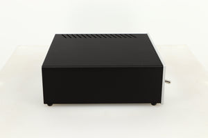 Side view of a used Pro-Ject Power Box DS Sources Power Supply in Silver finish