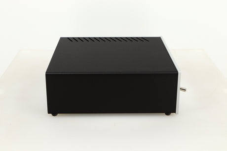 Side view of a used Pro-Ject Power Box DS Sources Power Supply in Silver finish