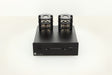 Front view of a used Pro-Ject Tube Box E Phonostage in Black finish