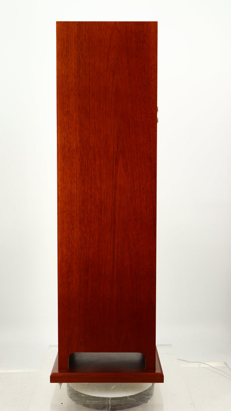 Right side view of a used Proac Response D18 Floorstanding Speaker in a mahogany finish