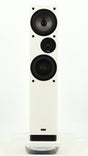 Front view of a used Proac Response DT8 Floorstanding Speaker in a white finish
