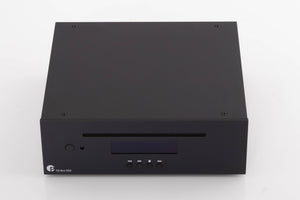 Top of a used Project CD Box DS3 CD Player in a Black finish