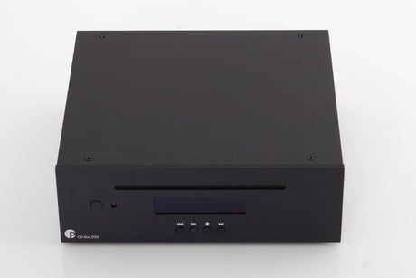 Top of a used Project CD Box DS3 CD Player in a Black finish