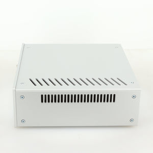 Right side view of a used Project Powerbox DS2 in a silver finish