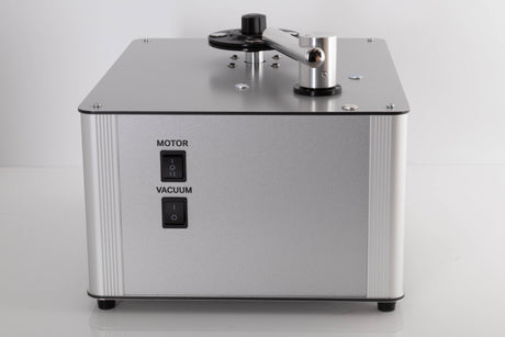 Right side view of a used Project VC-S3 Record Cleaning Machine in a Silver finish