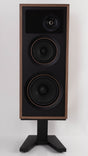 Front view of a used PSB Passif-50 Anniversary Edition Standmount Speaker in a Walnut finish