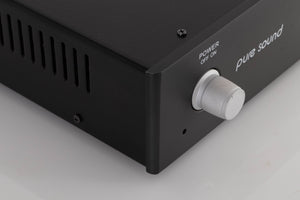 Front left corner view of a used Puresound P-10 Phonostage