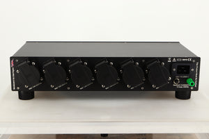 Rear view of a used Puritan Audio Laboratories PSM156 Studio Master Mains Purifier