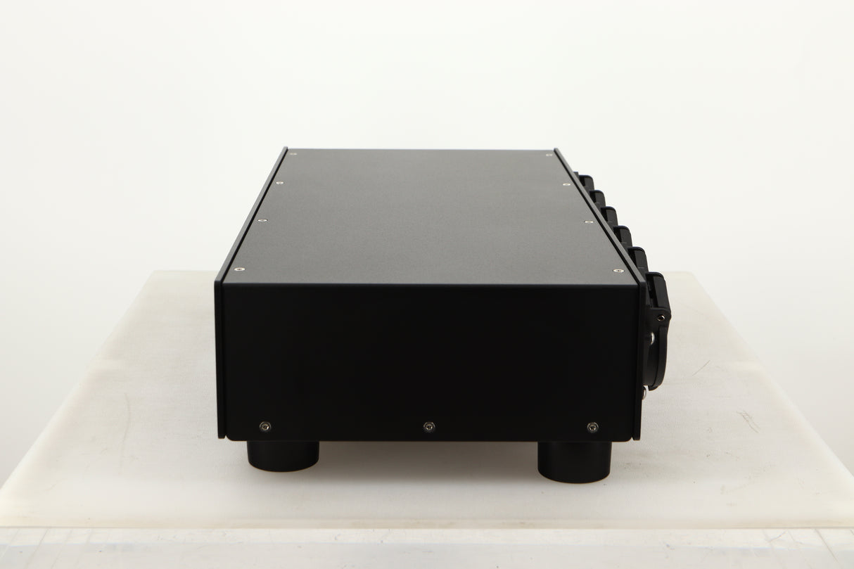Side view of a used Puritan Audio Laboratories PSM156 Studio Master Mains Purifier