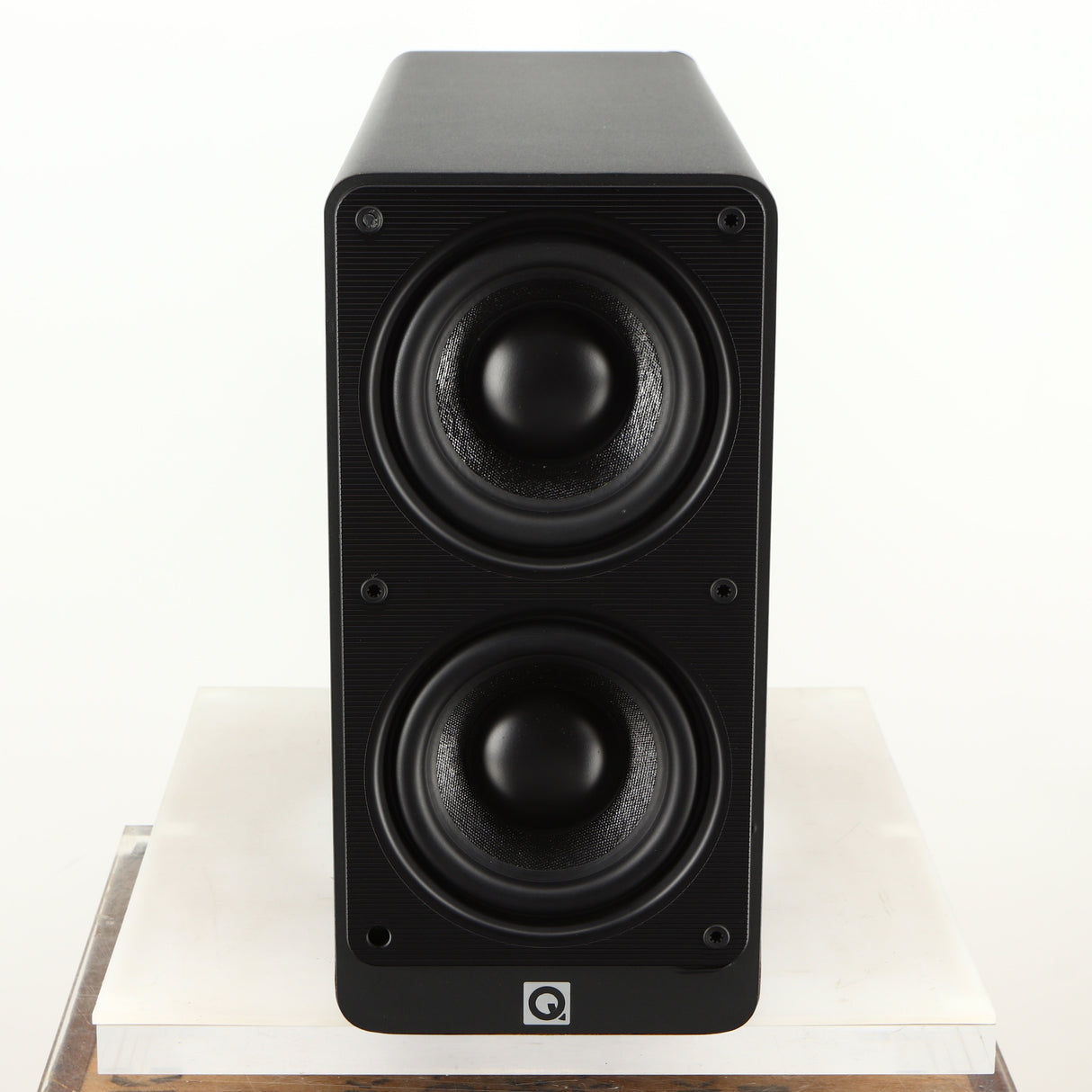 Front view of a used Q Acoustics 2070si Subwoofer in a black finish