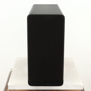 Front view of a used Q Acoustics 2070si Subwoofer in a black finish showing Grille