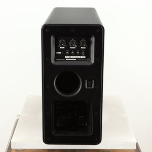 Rear view of a used Q Acoustics 2070si Subwoofer in a black finish