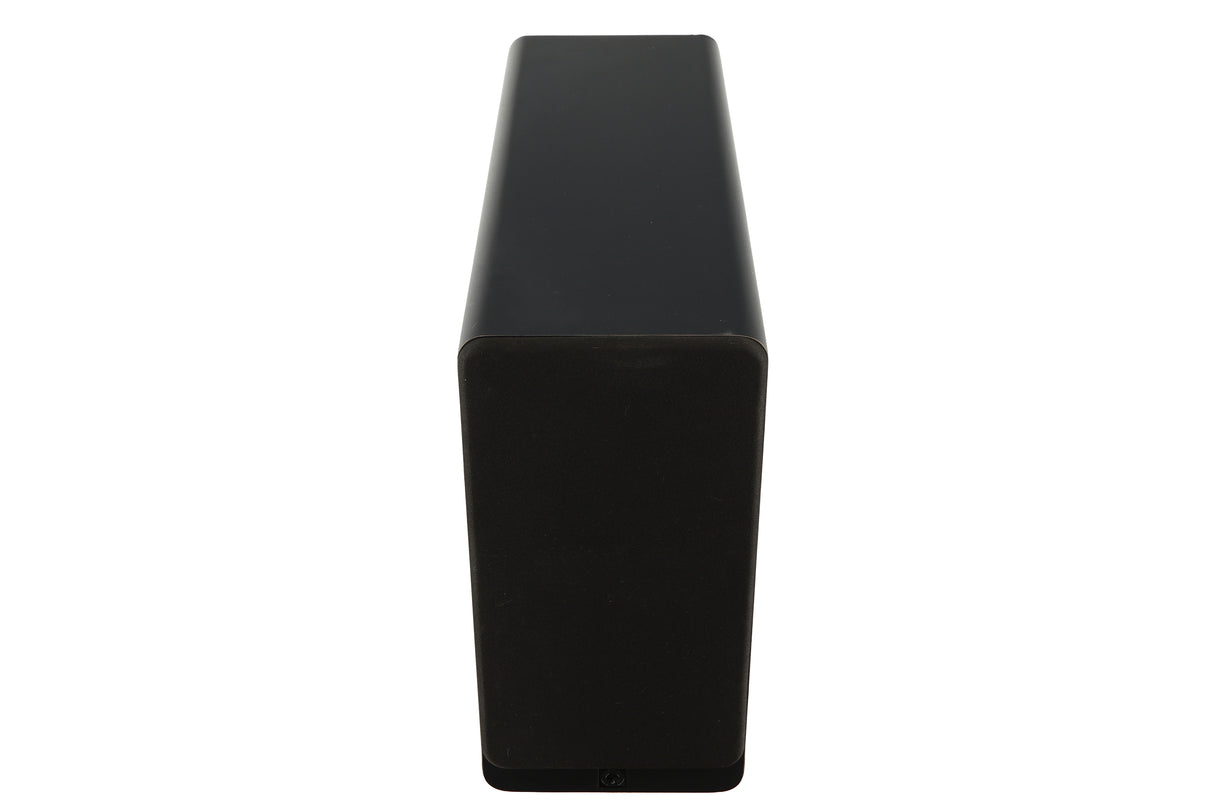 Top of a used Q Acoustics 2070si Subwoofer in a black finish