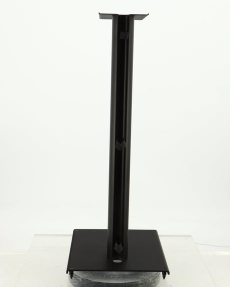 Rear view of a used Q Acoustics 3000 Series Speaker Stands (3010) in a black finish