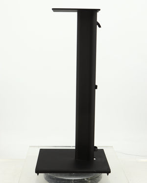 Right side view of a used Q Acoustics 3000 Series Speaker Stands (3010) in a black finish