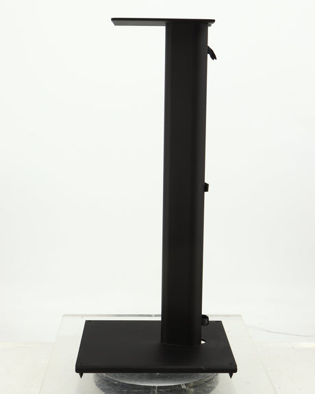 Right side view of a used Q Acoustics 3000 Series Speaker Stands (3010) in a black finish