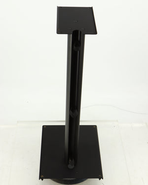 Top of a used Q Acoustics 3000 Series Speaker Stands (3010) in a black finish showing rear