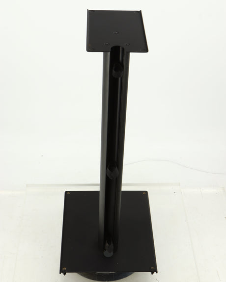 Top of a used Q Acoustics 3000 Series Speaker Stands (3010) in a black finish showing rear