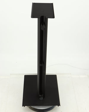 Top of a used Q Acoustics 3000 Series Speaker Stands (3010) in a black finish showing rear
