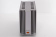 Front view of a used Quad 303 Power Amplifier in a Silver finish