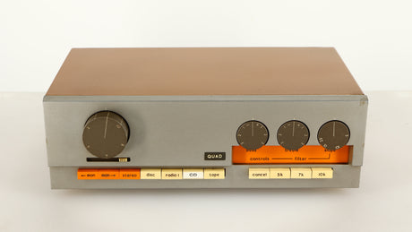 Front view of a used Quad 33 Pre Amplifier