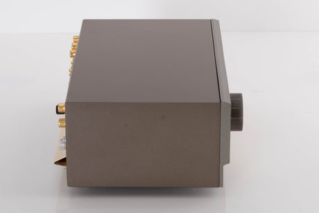 Left side view of a used Quad 33 Pre Amplifier (Modified)