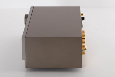 Right side view of a used Quad 33 Pre Amplifier (Modified)